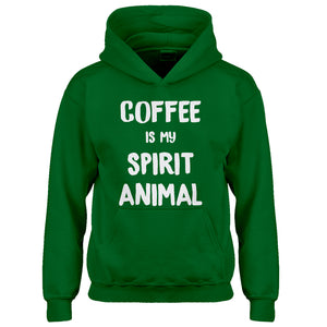 Youth Coffee is my Spirit Animal Kids Hoodie