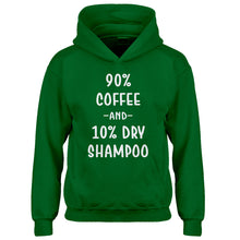 Hoodie 90% Coffee 10% Dry Shampoo Kids Hoodie