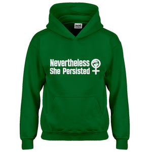 Hoodie She Persisted Bold Kids Hoodie