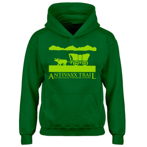 Youth Antivaxx Trail Kids Hoodie