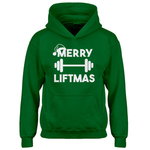 Youth Merry Liftmas Kids Hoodie