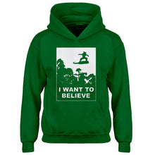 Youth I Want to Believe Nimbus Fighter Kids Hoodie