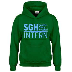 Hoodie Intern Seattle Grace Hospital Kids Hoodie