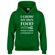 Hoodie I Grow My Own Food Kids Hoodie