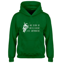 Hoodie No Sign of Intelligent Life Kids Hoodie