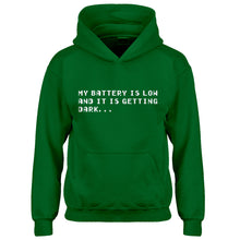 Youth Its Getting Dark Kids Hoodie