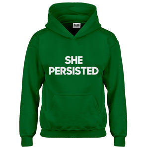Hoodie She Persisted Kids Hoodie