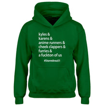 Youth Storm Area 51 Runner Kids Hoodie