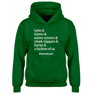 Youth Storm Area 51 Runner Kids Hoodie