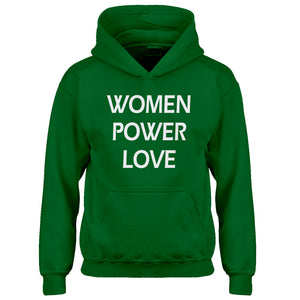 Hoodie Women Power Love  Kids Hoodie