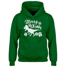 Youth Merry Rex-Mas Kids Hoodie