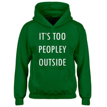 Hoodie Too Peopley Outside Kids Hoodie