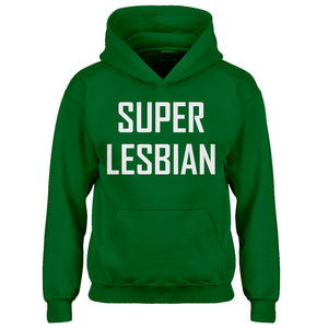 Youth Super Lesbian Kids Hoodie