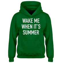Youth Wake me When its Summer Kids Hoodie