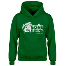 Hoodie Gone Fishin Kids Hoodie