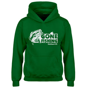 Hoodie Gone Fishin Kids Hoodie