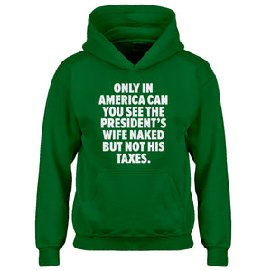 Youth Only in America Kids Hoodie