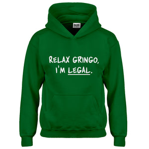 Hoodie Relax Gringo I'm Legal Kids Hoodie
