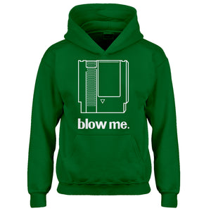 Hoodie Blow Me Game Cartridge Kids Hoodie