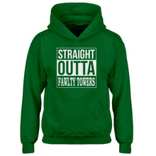 Youth Straight Outta Fawlty Towers Kids Hoodie