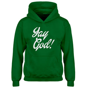 Youth Yay God Kids Hoodie
