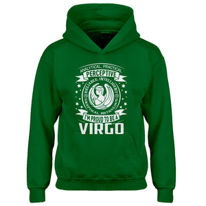 Hoodie Virgo Astrology Zodiac Sign Kids Hoodie