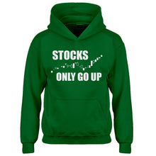 Youth STOCKS ONLY GO UP Kids Hoodie