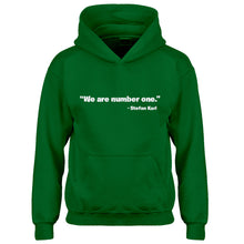 Youth We are Number One Kids Hoodie