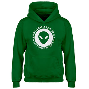 Youth Storming Area 51 Kids Hoodie