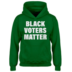Youth BLACK VOTERS MATTER Kids Hoodie