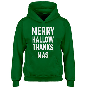 Hoodie Merry Hallow Thanks Mas Kids Hoodie