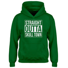 Youth Straight Outta Skull Town Kids Hoodie