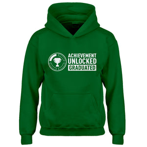 Youth Achievement Unlocked Graduated Kids Hoodie