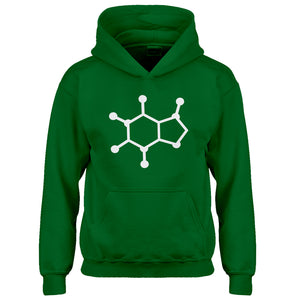 Hoodie Caffeine Molecule Kids Hoodie