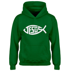 Hoodie Jesus Fish Kids Hoodie