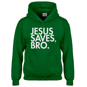 Hoodie Jesus Saves Bro Kids Hoodie