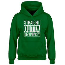 Youth Straight Outta the Windy City Kids Hoodie