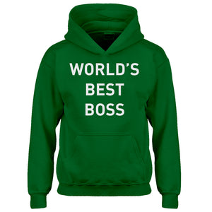 Youth World's Best Boss Kids Hoodie