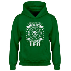 Hoodie Leo Astrology Zodiac Sign Kids Hoodie