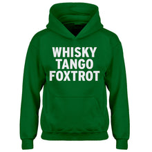 Youth WHISKY TANGO FOXTROT Kids Hoodie