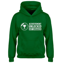 Youth Achievement Unlocked Got Engaged Kids Hoodie