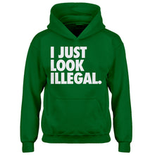 Hoodie Just Look Illegal Kids Hoodie