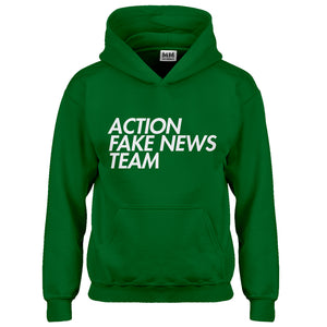 Hoodie Action Fake News Team Kids Hoodie