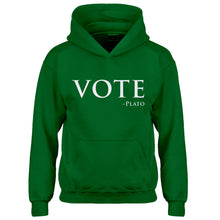 Youth Vote -Plato Kids Hoodie