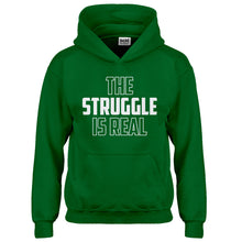 Hoodie The Struggle is Real Kids Hoodie