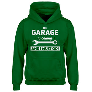 Youth The Garage is Calling Kids Hoodie