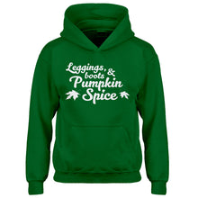 Youth Leggings, Boots, and Pumpkin Spice Kids Hoodie