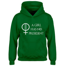 Hoodie A Girl Has No President Kids Hoodie