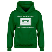Youth Opinions are like Mixtapes Kids Hoodie