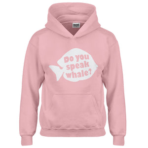 Hoodie Do You Speak Whale Kids Hoodie